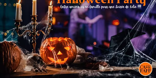 Halloween Party au Caf\u00e9 Rapp Colmar avec Pacos Soir\u00e9e Festive des 80's au Tubes du Moment !!!!!