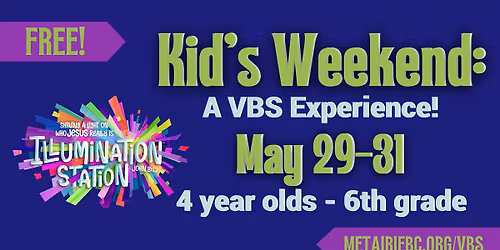 FREE Vacation Bible School 
