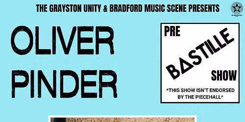 Oliver Pinder - Pre show gig for Bastille