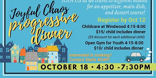 Joyful Chaos Progressive Dinner