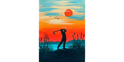 Golf Course Sunset - Paint and Sip in San Diego | Classpop!\u2122