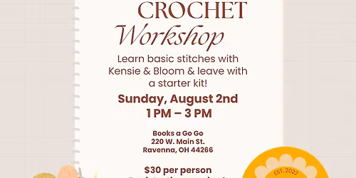 Beginner Crochet Class August
