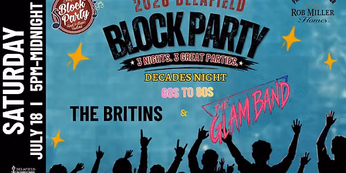 2026 Delafield Block Party! Downtown Delafield - Saturday