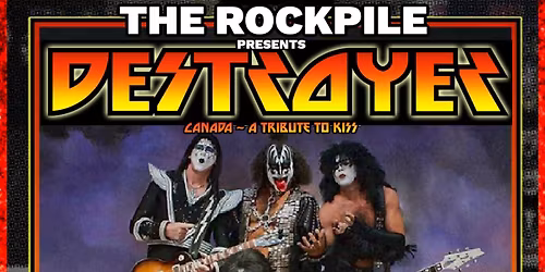 DESTROYER Canada KISS Tribute\/ Ian K. \/ Supernauts @The Rockpile Toronto