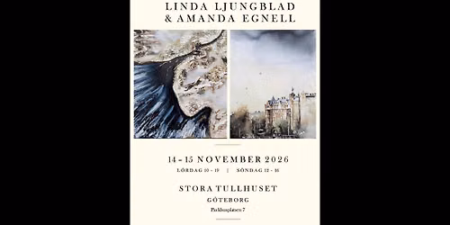 KONSTUTST\u00c4LLNING Linda Ljungblad \u00d7 Amanda Egnell 2026