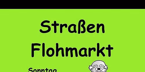 Stra\u00dfenflohmarkt in der Adlerstra\u00dfe 