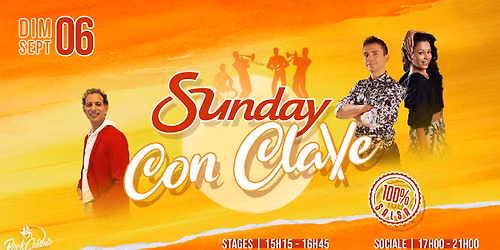 Sunday Con Clave | Dimanche 100% SALSA au Z5 — Z5 Aix