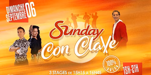 Sunday Con Clave | Dimanche 100% SALSA à Europia