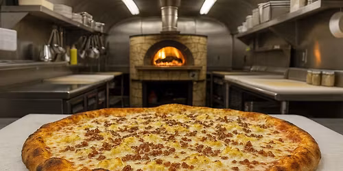 Saturday Breakfast at Kat 'n Marlin's Place \u2014 Breakfast Pizza!