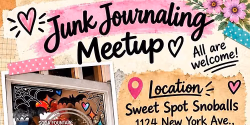Junk Journaling Meetup 