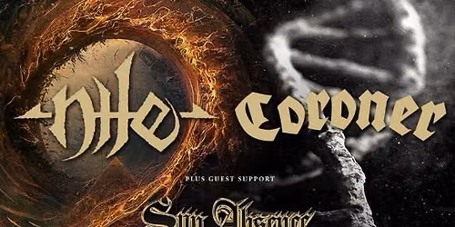 Nile x Coroner at w\/ Syn Absence The Basement East