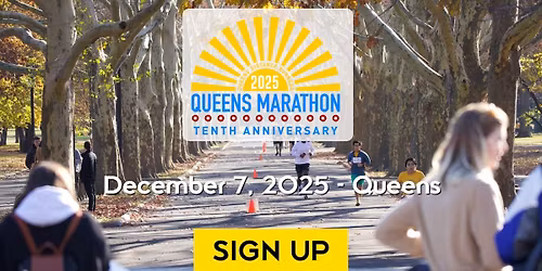 Queens Marathon & QDR Half Marathon