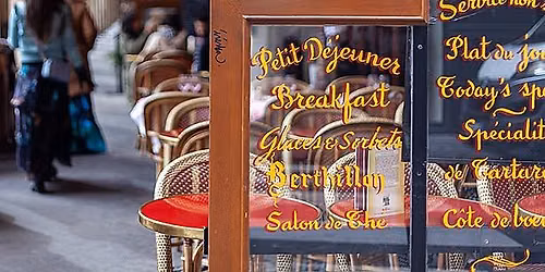Lunch Pail Lecture: The Influence of Parisian Cafes on Art, Culture, and Literature
