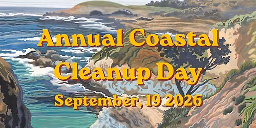 Annual Coastal Cleanup Day!