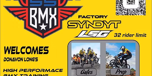 Donavon Long\u2019s High Performance BMX Training