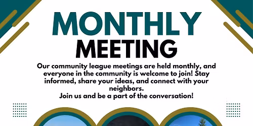 Horizon Community League Meeting