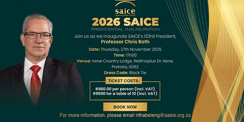 2026 SAICE Presidential Inauguration