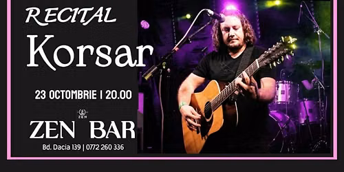Korsar live la Zen Bar