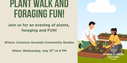 Summer Foraging and Plant Walk with Natural Me! Registration Required
