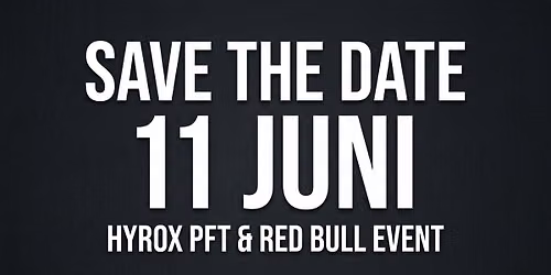 Hyrox PFT test, Red Bull & The Raw Gym