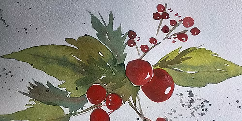 Watercolor Holiday Cards