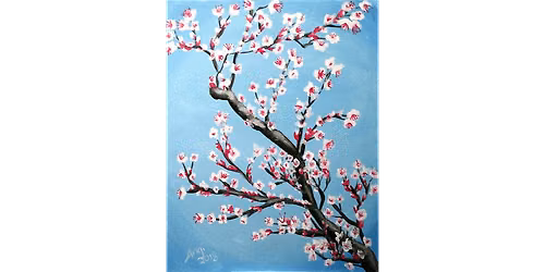 Blooming Cherry Blossoms - Paint and Sip in Orlando | Classpop!\u2122