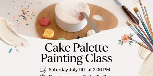 Cake Palette Painting Class 