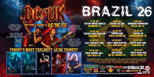 DC\/UK (Previously AC\/DC UK) | CURITIBA-PR \ud83c\udde7\ud83c\uddf7 Clay Highway Bar