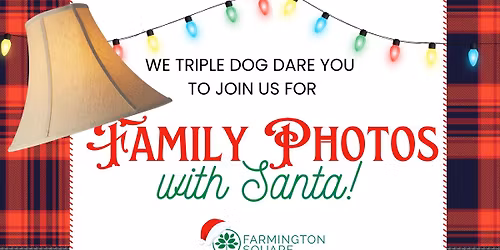 Family Photos with Santa at Farmington Square Medford