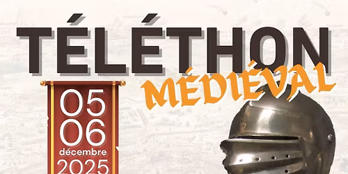 T\u00e9l\u00e9thon : banquet m\u00e9di\u00e9val