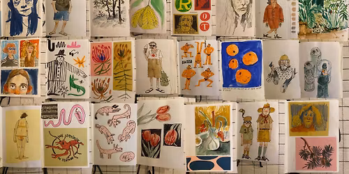 Skissebokworkshop med Kjersti Synneva Moen