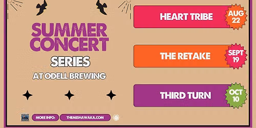 Mish Presents Summer Concert Series at Odell Brewing Ft. Third Turn