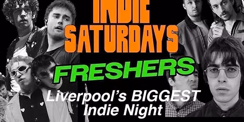 \ud83d\udca5 INDIE SATURDAYS \ud83d\udca5 FRESHERS AT TUNNEL (beneath Heebies on Seel Street - \u00a35 DOUBLE VODKA &amp; MIXER - OPEN UNTIL 6AM