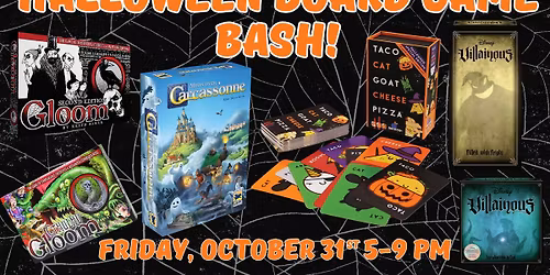 Big Spooky Board Game Bash!