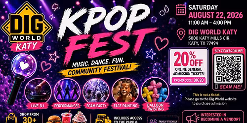 K-POP ENERGY MEETS DIG WORLD KATY! \u2728