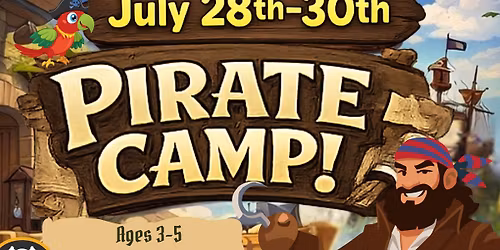 PIRATE CAMP - Preschool SUMMER CAMP