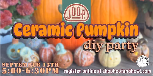 JOOP.ware Ceramic Pumpkin DIY Party