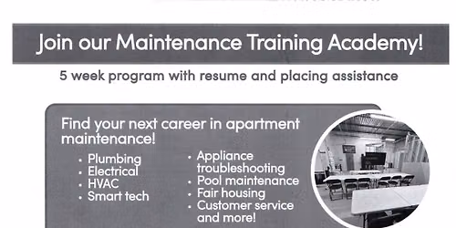 Maintenance Training.