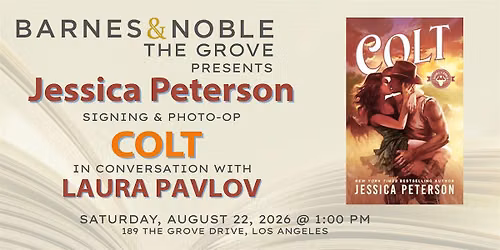 Jessica Peterson & Laura Pavlov discuss COLT at B&N The Grove