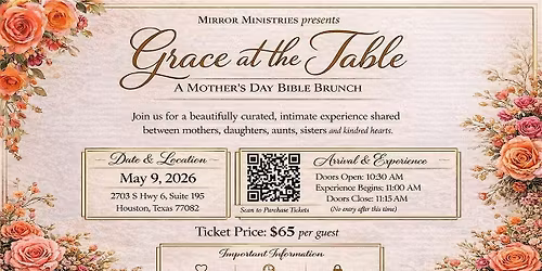 Grace at The Table Mother\u2019s Day Bible Brunch