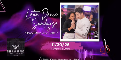 Latin Dance Sundays at The Vanguard! (11\/30\/25)