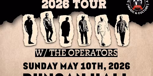 The Slackers at Duncan Hall - Ska \/ Rocksteady