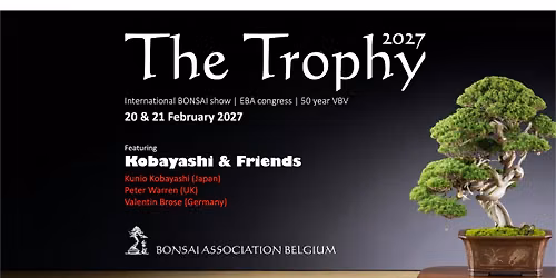 The Trophy 2027 by Bonsai Association Belgium