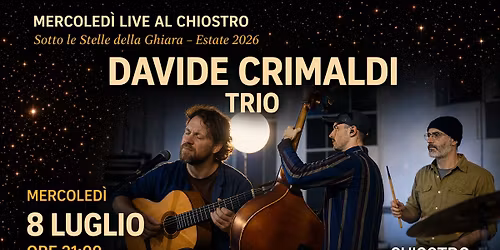 \ud83c\udfb6 DAVIDE CRIMALDI TRIO