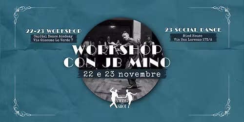 \ud83d\udd25WORKSHOP CON JB MINO \ud83d\udd25