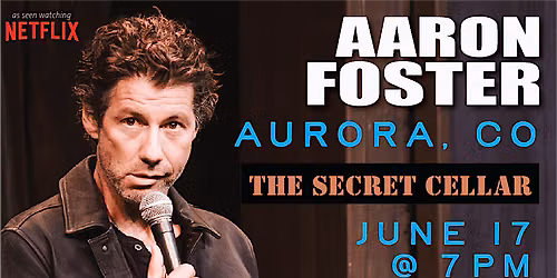 Aaron Foster "Mostly Jokes" at The Secret Cellar