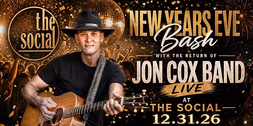 New Years Eve Bash - JON COX BAND