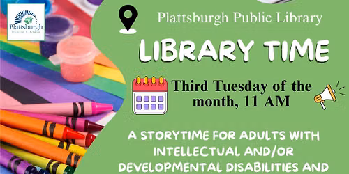 Library Time for Adults with Developmental Disabilities