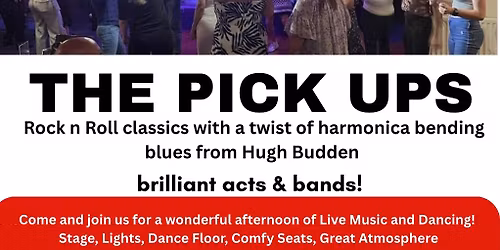 Sunday Live Music with The Pick Ups