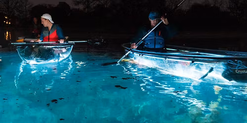 Guided Light-Up Kayak Tours at Spring Lake